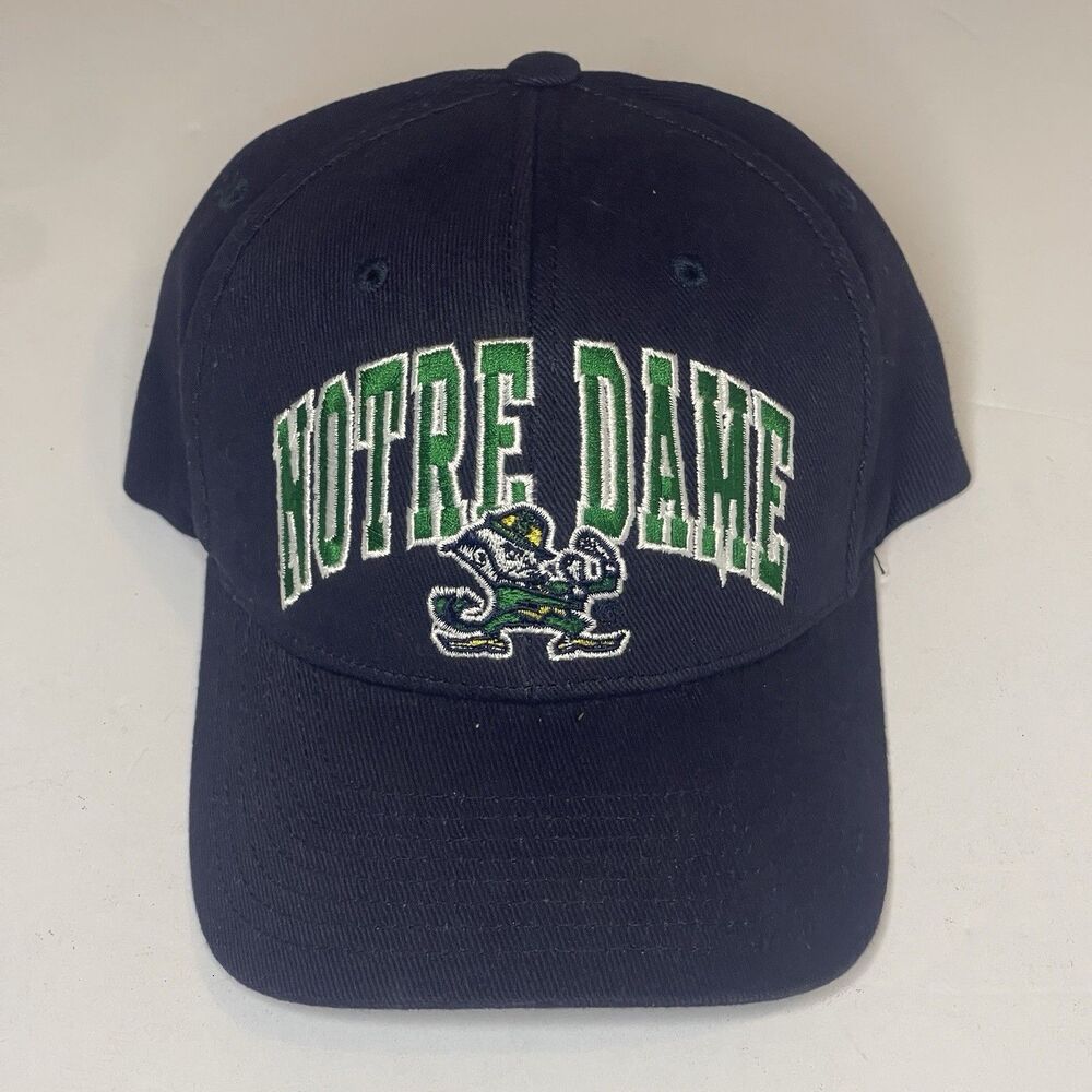 Captivating Notre Dame Fighting Irish Navy Hat College NCAA Adjustable Cap